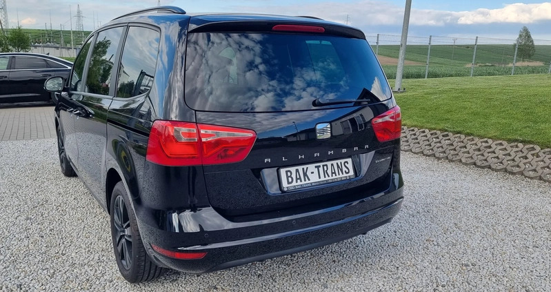 Seat Alhambra cena 57990 przebieg: 212546, rok produkcji 2015 z Kowalewo Pomorskie małe 352